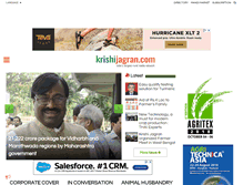 Tablet Screenshot of krishijagran.com